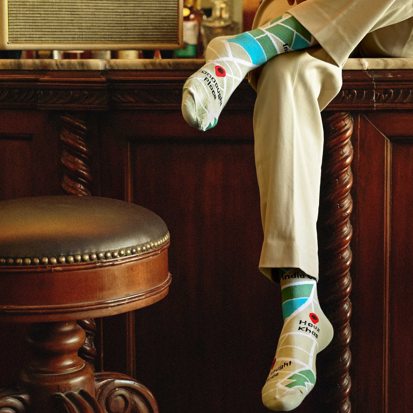 colourful-funky-pattern-cotton-crew-length-socks