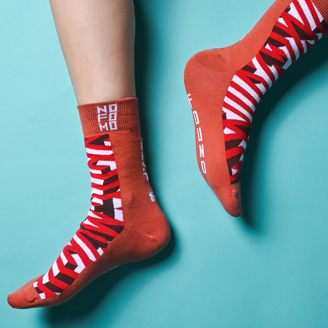 Box Of 6 - Crew Length Socks