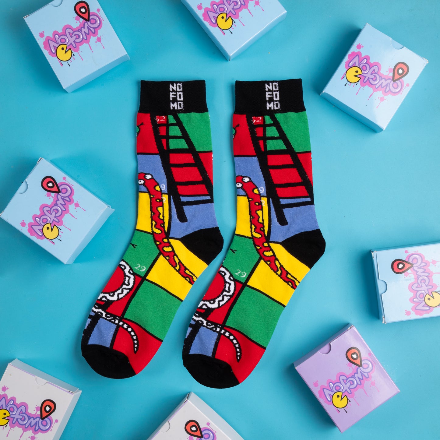 Box Of 3 - Crew Length Socks