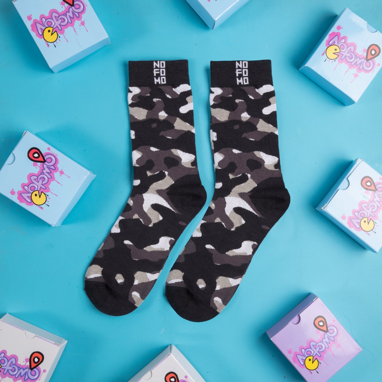 Box Of 3 - Crew Length Socks