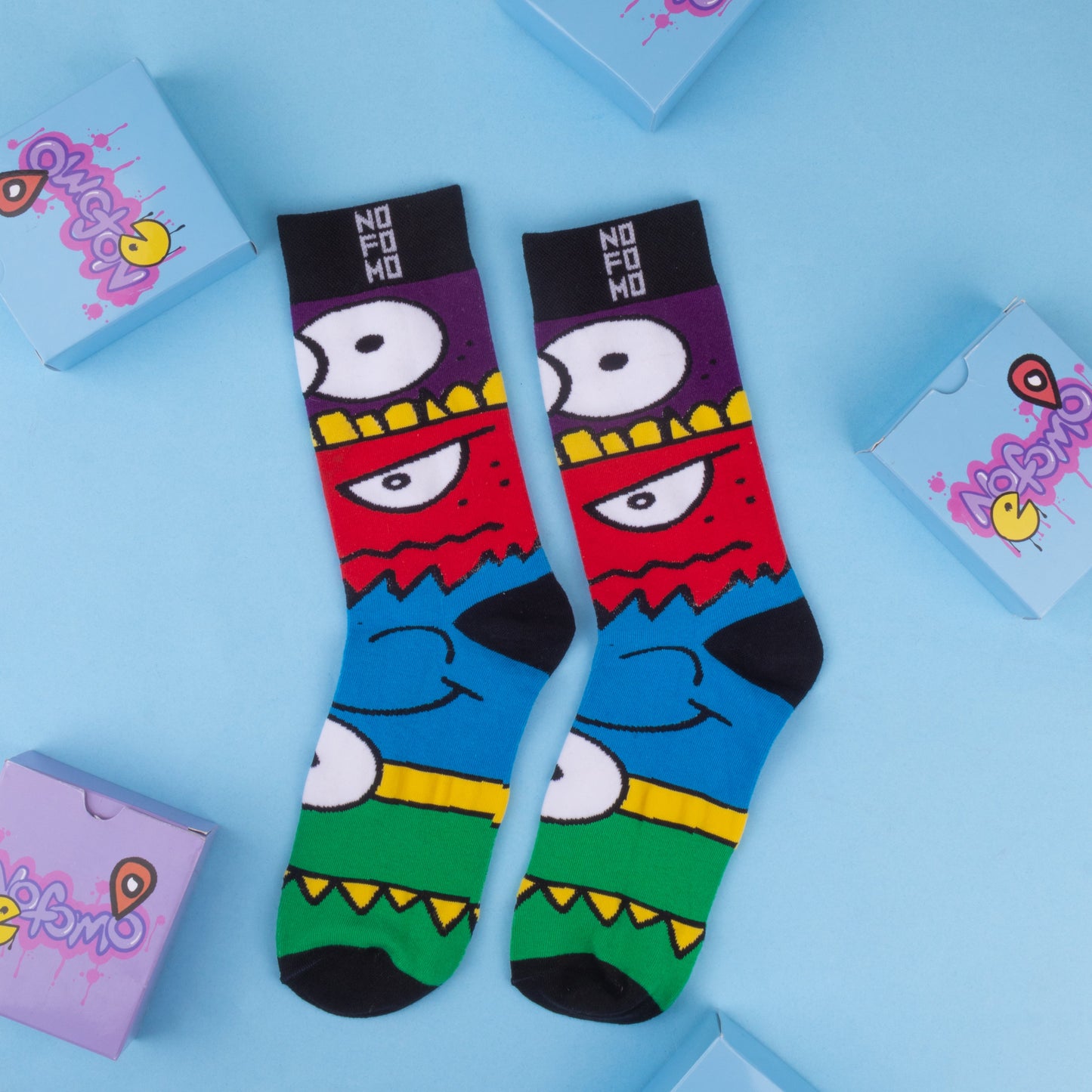 Box Of 6 - Crew & Short Crew Socks