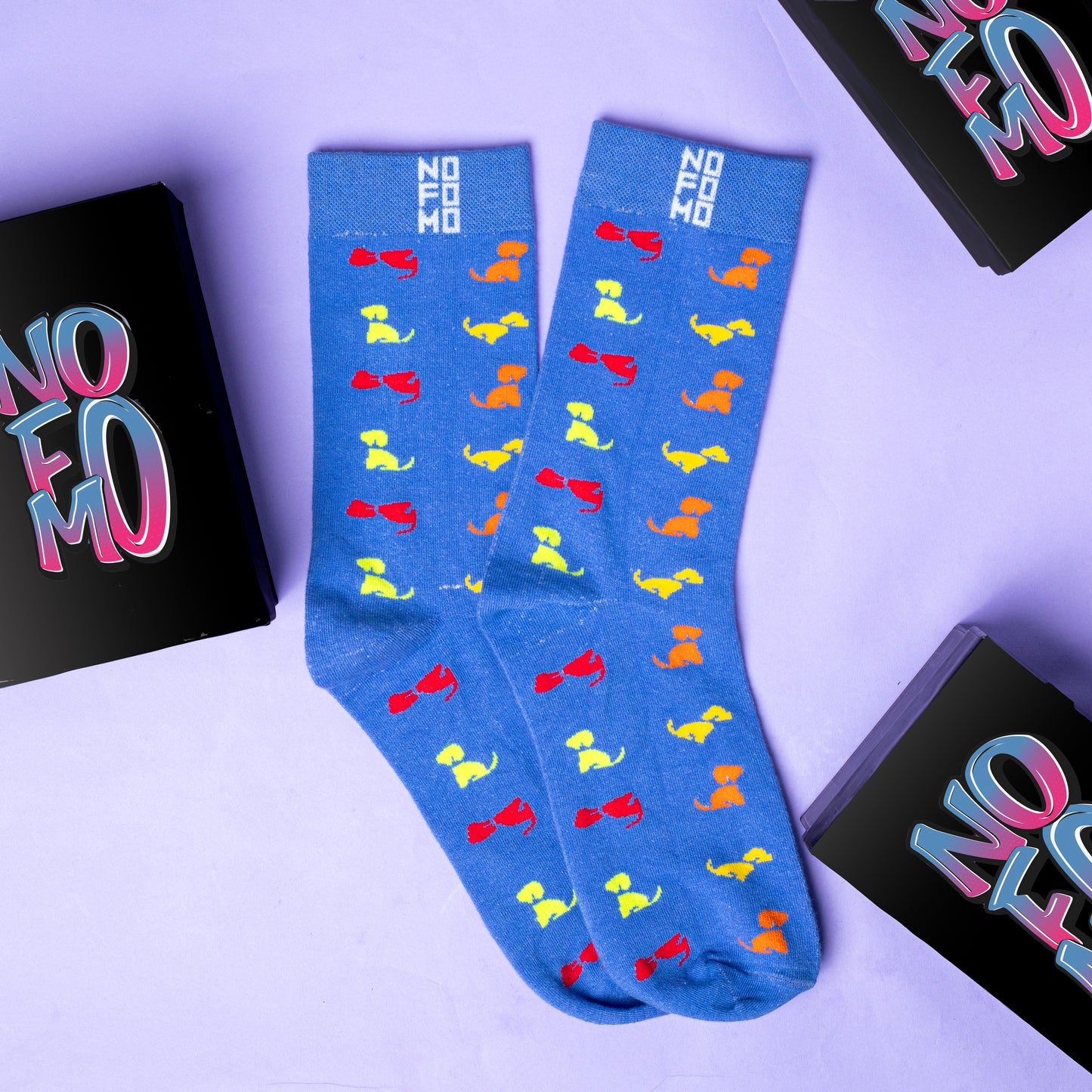 Box Of 3 - Crew Length Socks