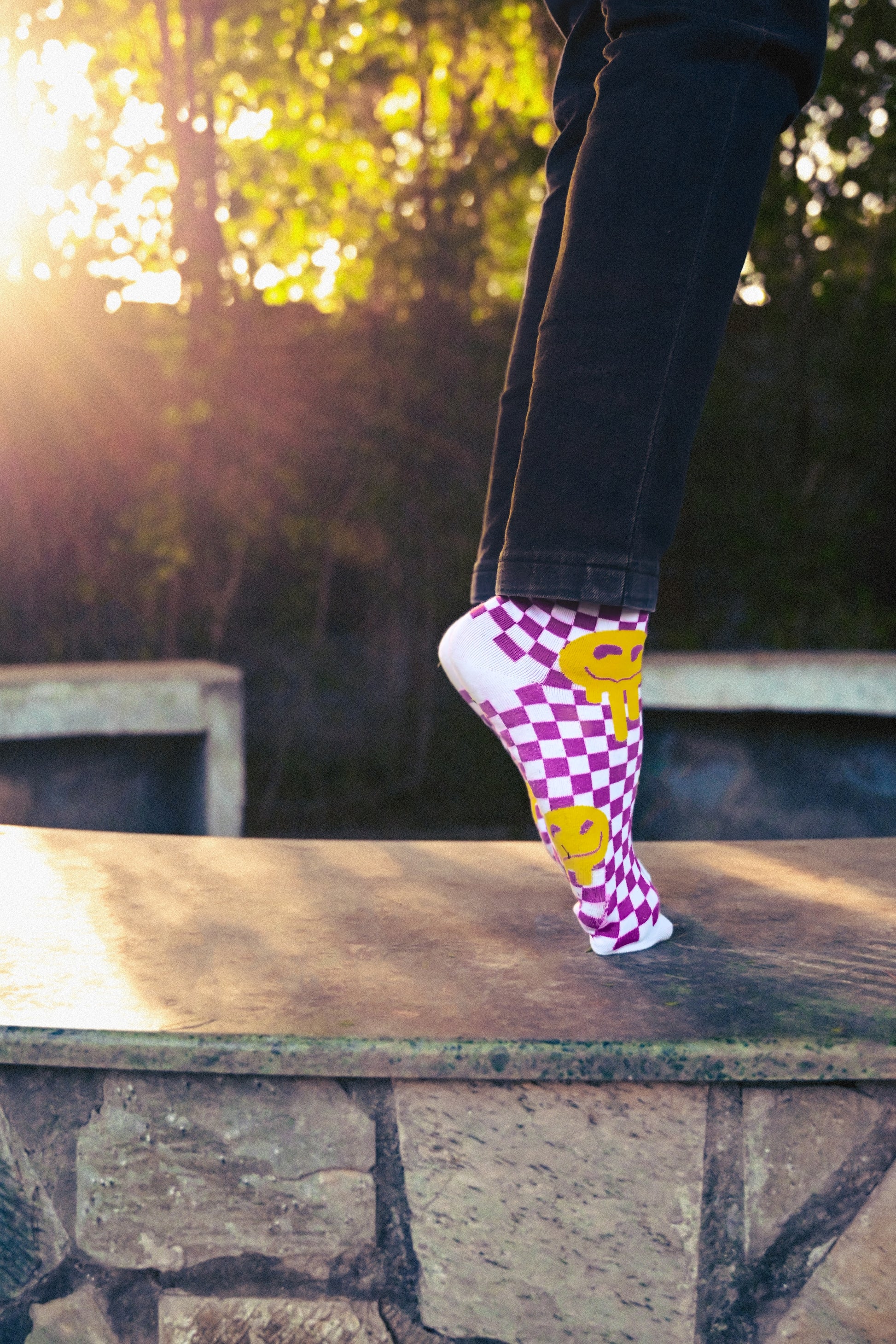 colourful-funky-pattern-cotton-crew-length-socks