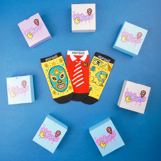 Box Of 3 - Ankle Length Socks