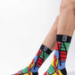 Snakes & Ladders - Crew Length Socks