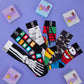 Box Of 6 - Crew Length Socks