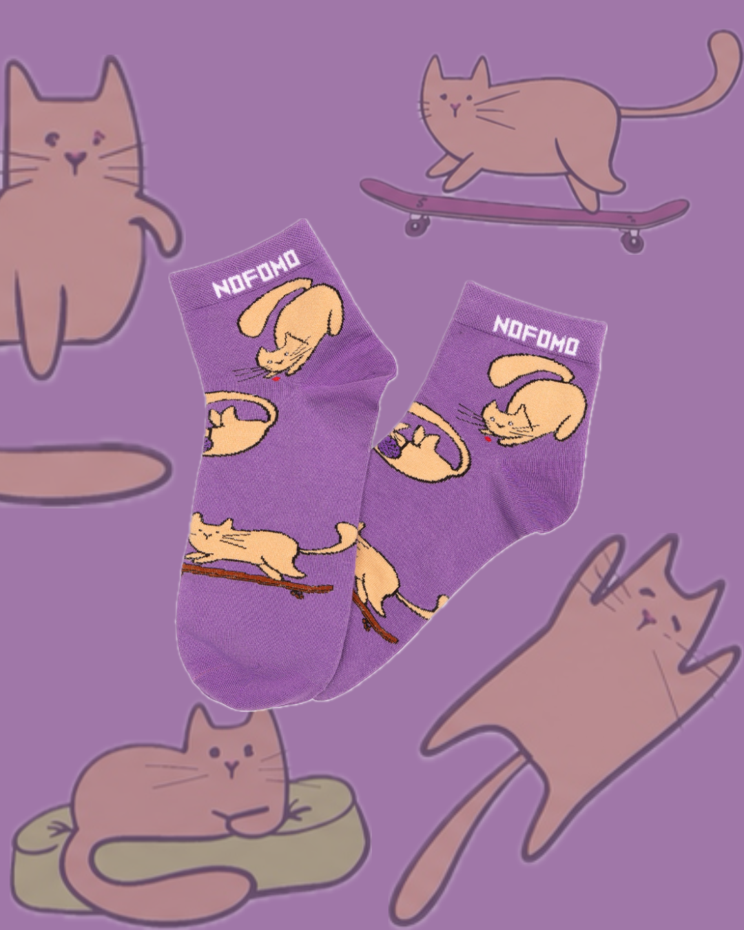Whiskers - Short Crew Socks