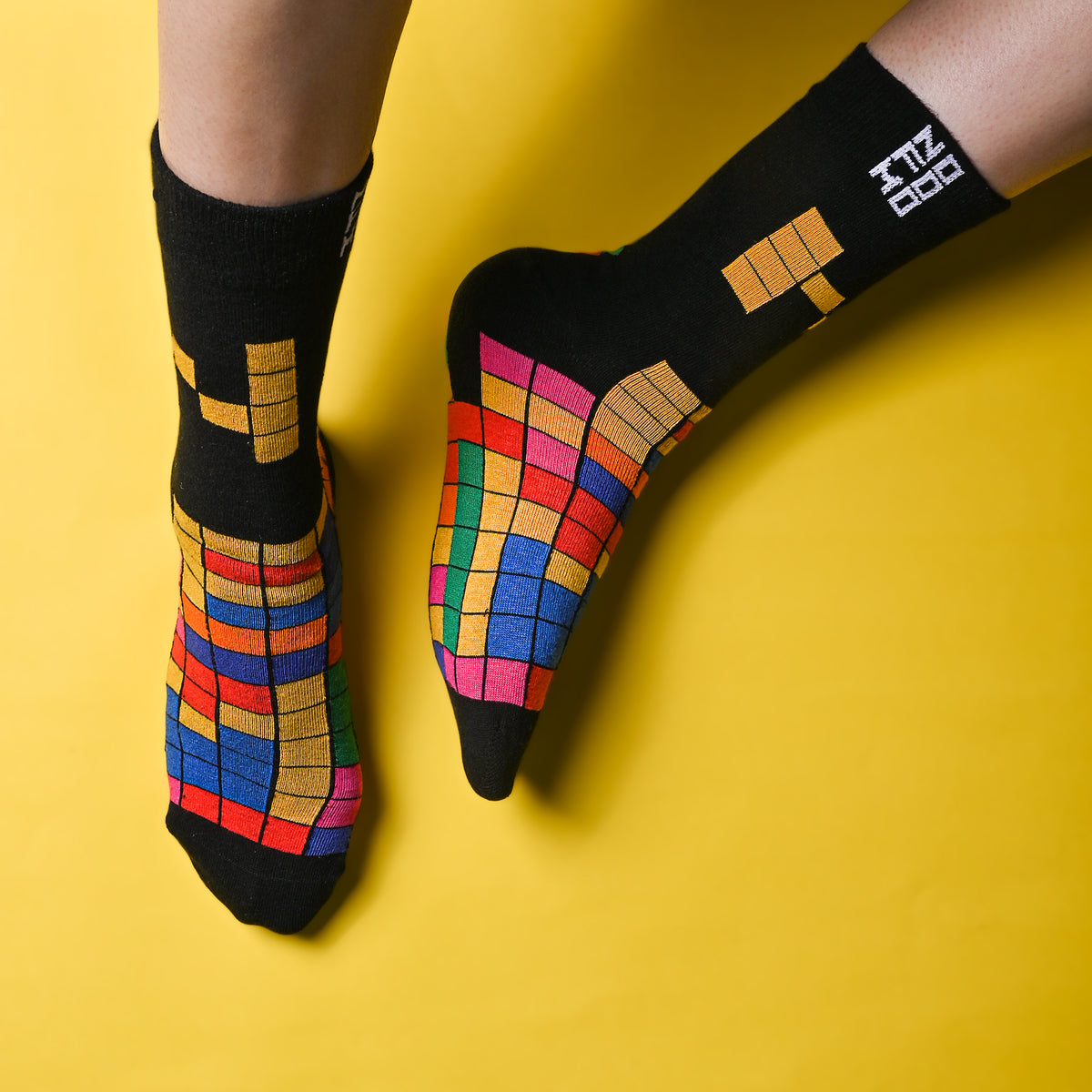 Tetris - Crew Length Socks